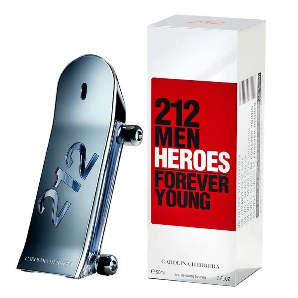 212 HEROES MEN 90ml - Imagem 2