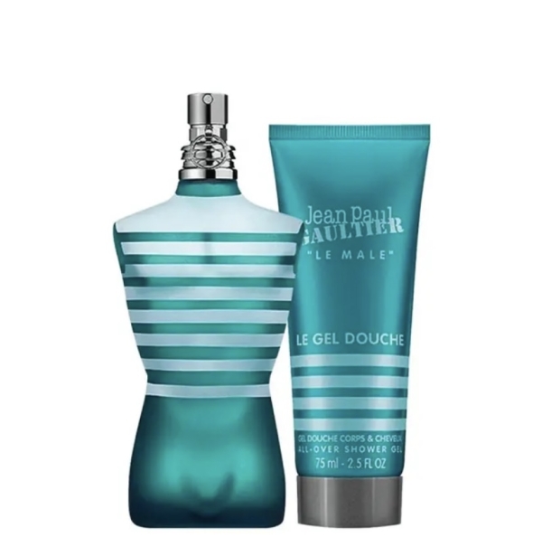 KIT LE MALE EDP 75ml - Imagem 2