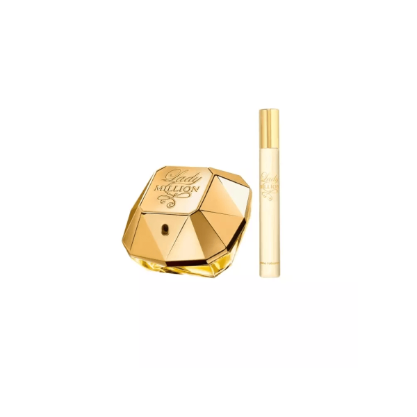 KIT LADY MILLION (EDP 50ml + TRAVEL SIZE 10ml) - Imagem 2